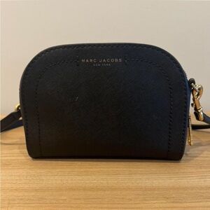 Marc Jacobs Black and Gold Crossbody Bag